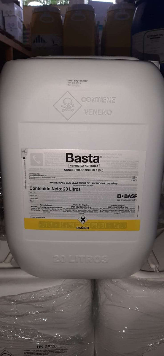 herbicide basta 20 lt is enough. – Agrizon.com