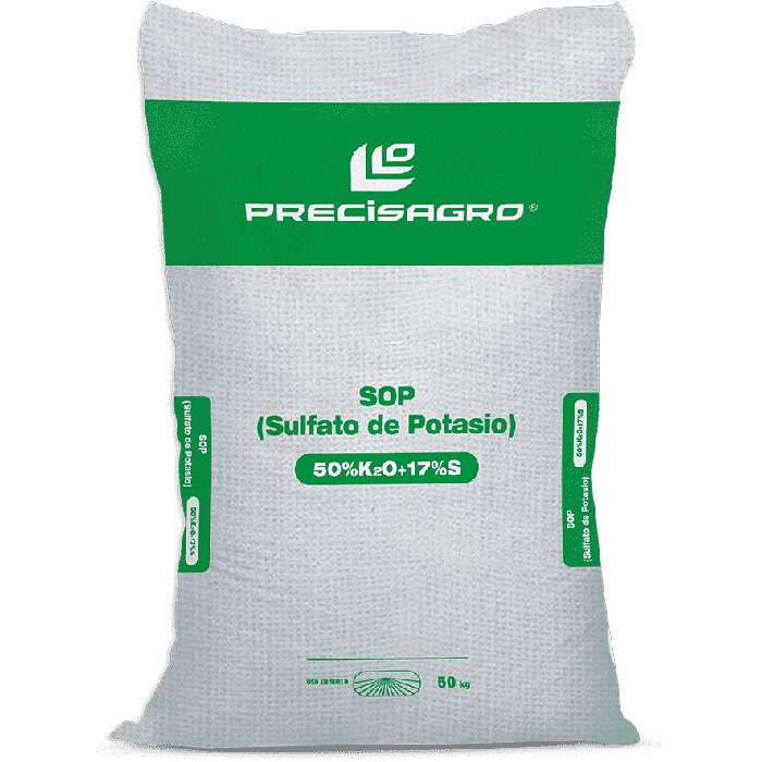Sulfato de Potasio Granulado 50 Kg.
