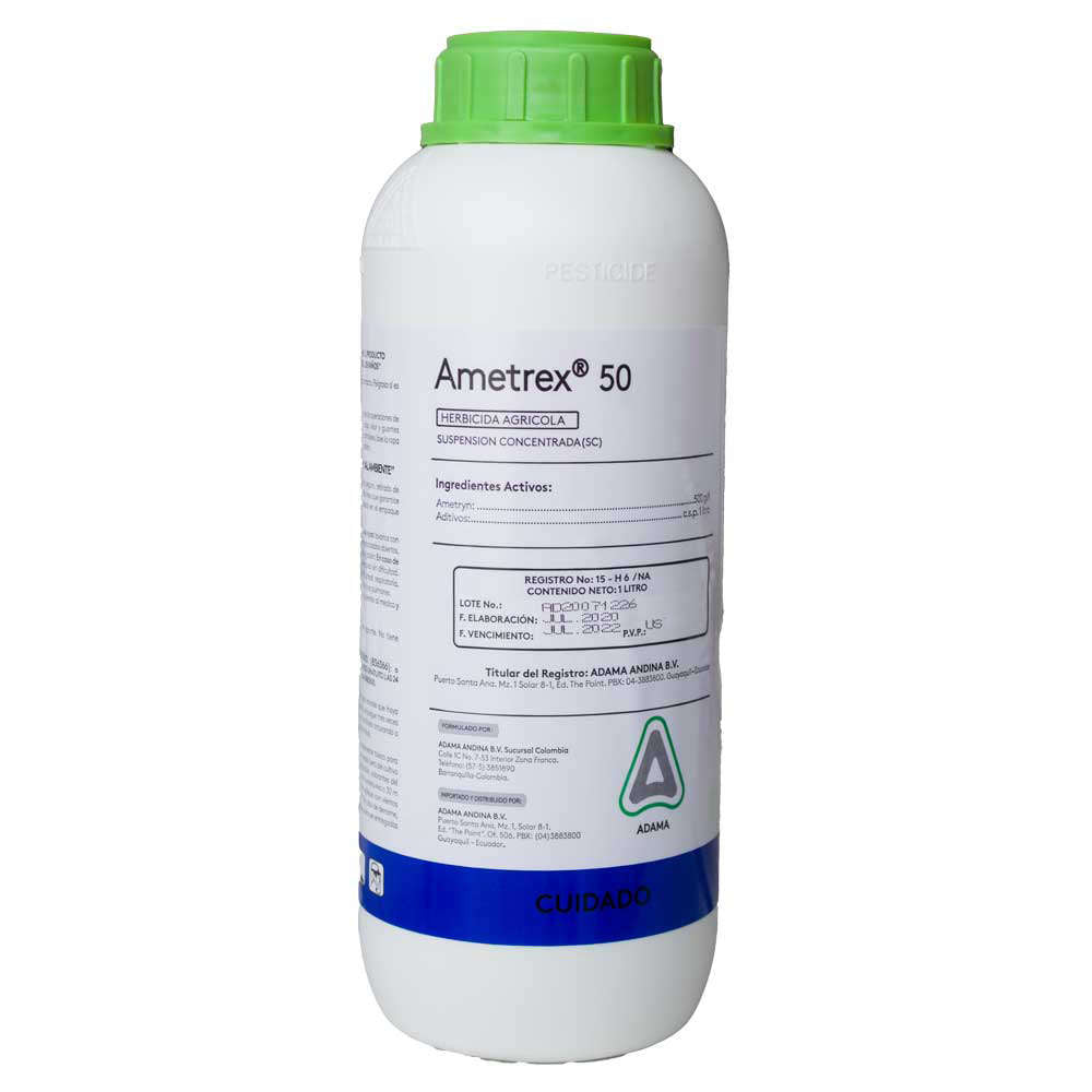 ametryn herbicide label Ametrex 50% 1 lt