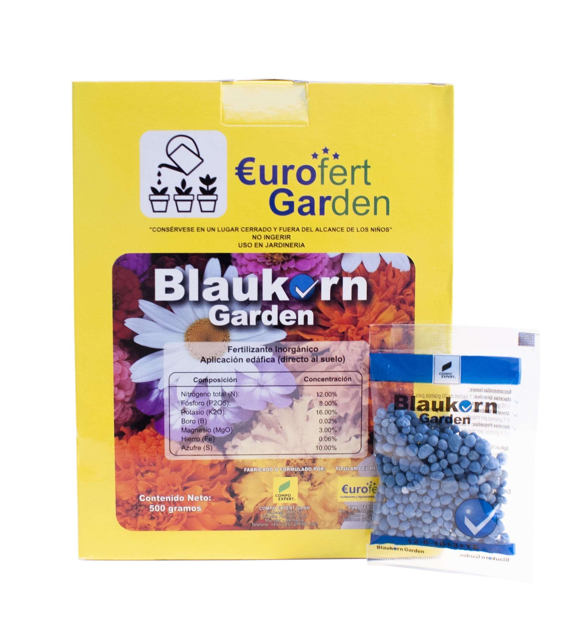 blue corn fertilizer for plants Blaukorn Garden 500 gr. – Agrizon.com