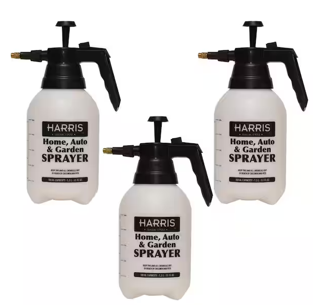 auto garden sprayer Harris 55 oz. Home, Auto and Garden Chemical Resistant Pump Sprayer (3 pack)