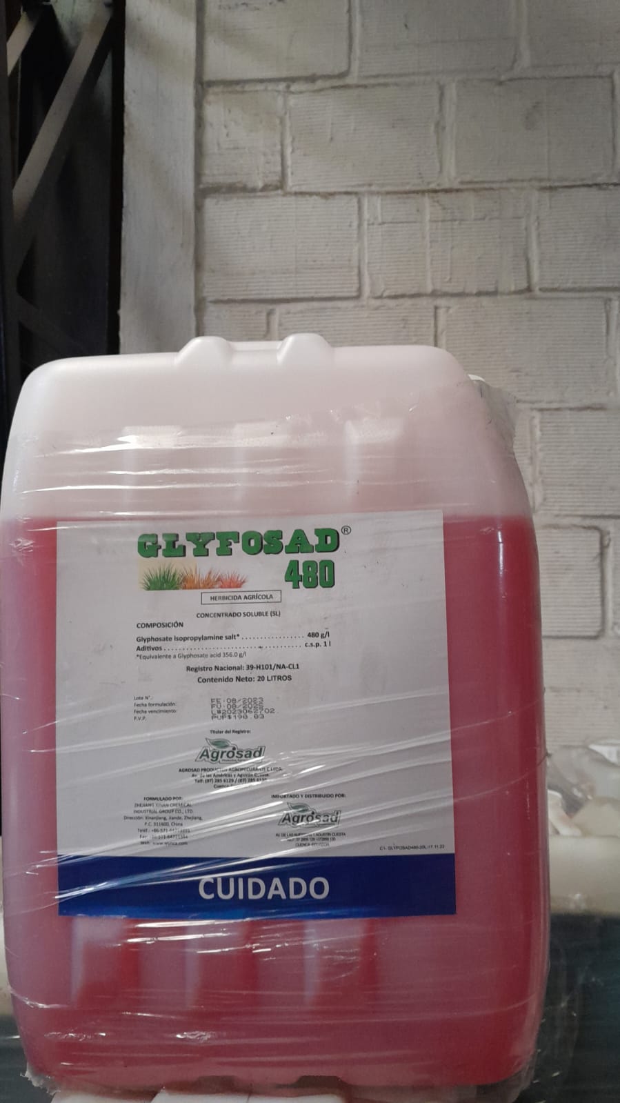 glyfos herbicide Glifosad 480 5 Gl – Agrizon.com