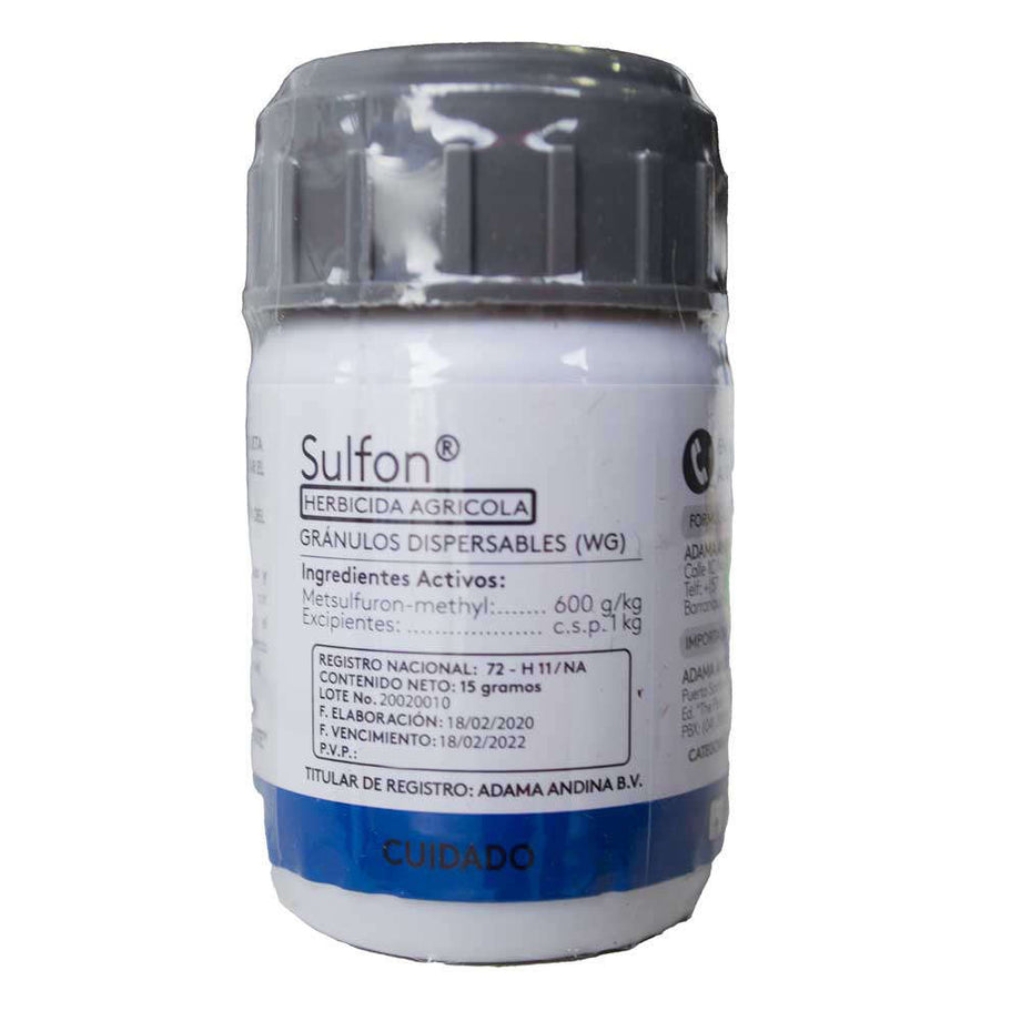 sulfuron herbicide Sulfon 15 gr. – Agrizon.com